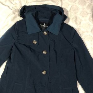 LONDON FOG Teal Trench Coat
